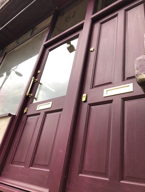 Shop front refit