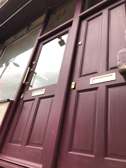 Shop front refit