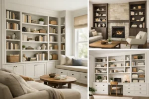12 Built In Bookcase Ideas for Better Storage