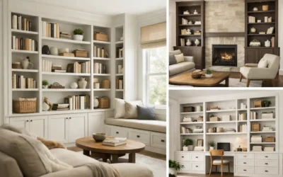 12 Built In Bookcase Ideas for Better Storage