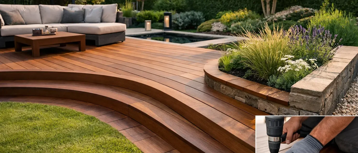 Bespoke Garden Decking Installation That Fits