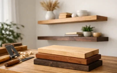 Best Wood for Floating Shelves at Home
