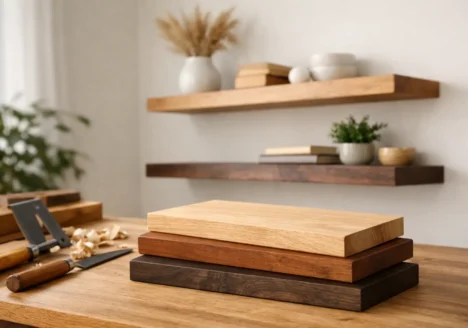 Best Wood for Floating Shelves at Home