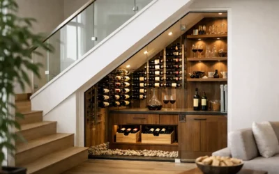 Custom Understairs Wine Storage Ideas